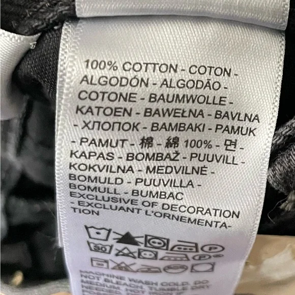 Levi’s Women’s High Rise Cinch Baggy Jeans - Black Wash Size 28 X 31 NWT - Picture 16 of 16